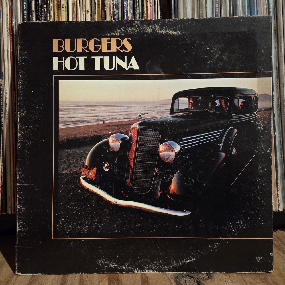 Hot Tuna Burgers Vintage Vinyl Record